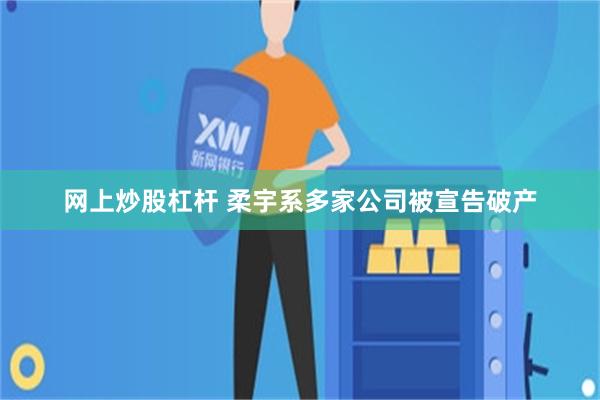 网上炒股杠杆 柔宇系多家公司被宣告破产