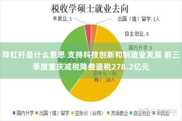 降杠杆是什么意思 支持科技创新和制造业发展 前三季度重庆减税降费退税278.2亿元