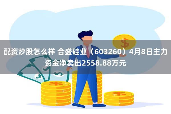 配资炒股怎么样 合盛硅业（603260）4月8日主力资金净卖出2558.88万元